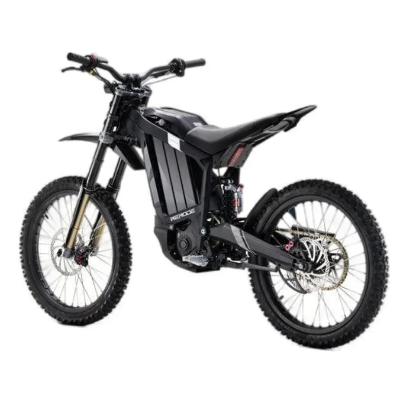 Electric Dirt Bike 72V 8000w Powerful Mid Drive Electric Bike E DirtBike 40AH  Light Bee X Ebike Electric Motorcycle