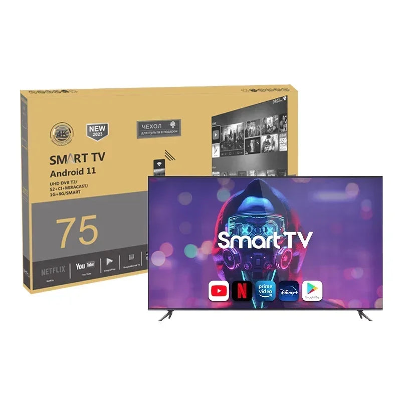 Manufacturer Smart Tv Television 34/43 Inch LED TV with Android WiFi
