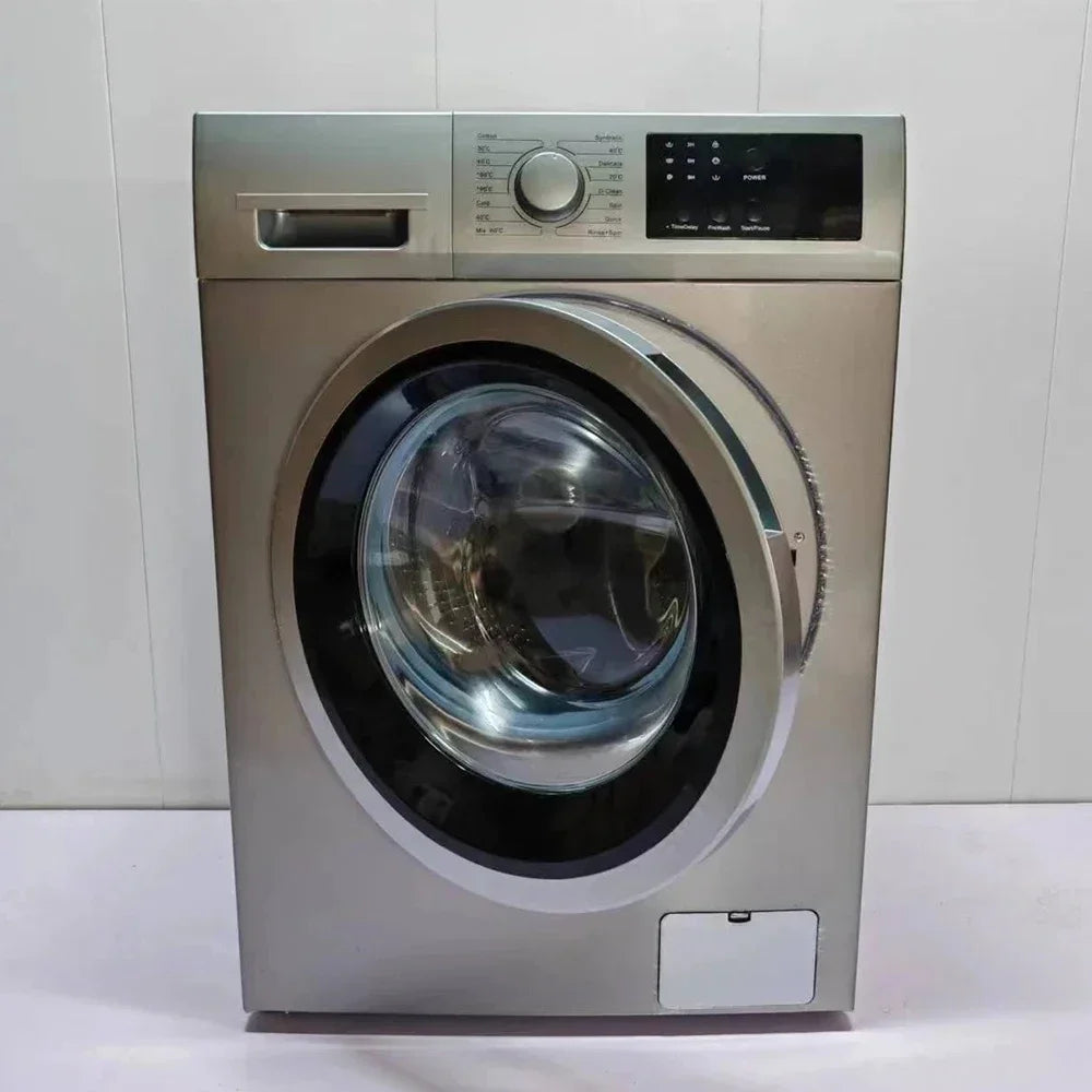 Washing and Dry Machine, 2-in-1 Fully Automatic, Electric Stainless Steel, 220V 1900W, Sturdy Zinc Plate Material, capacity 10kg