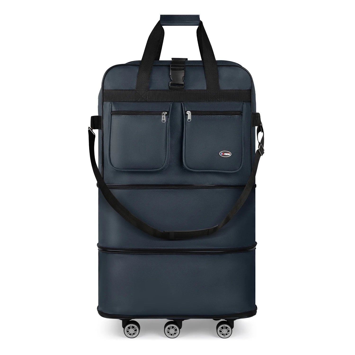 30/36/40 Inch Foldable Expandable Suitcase Bag Water-resistant Large Capacity Rolling Travel Luggage Bag For Moving Storage