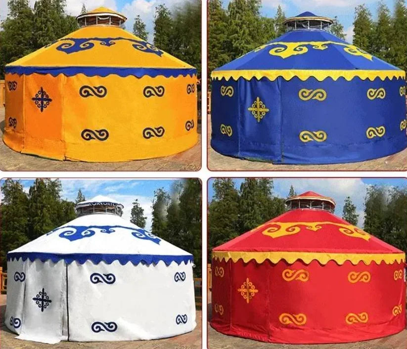 WaterProof  Glamping Luxury Mongolian yurt tent