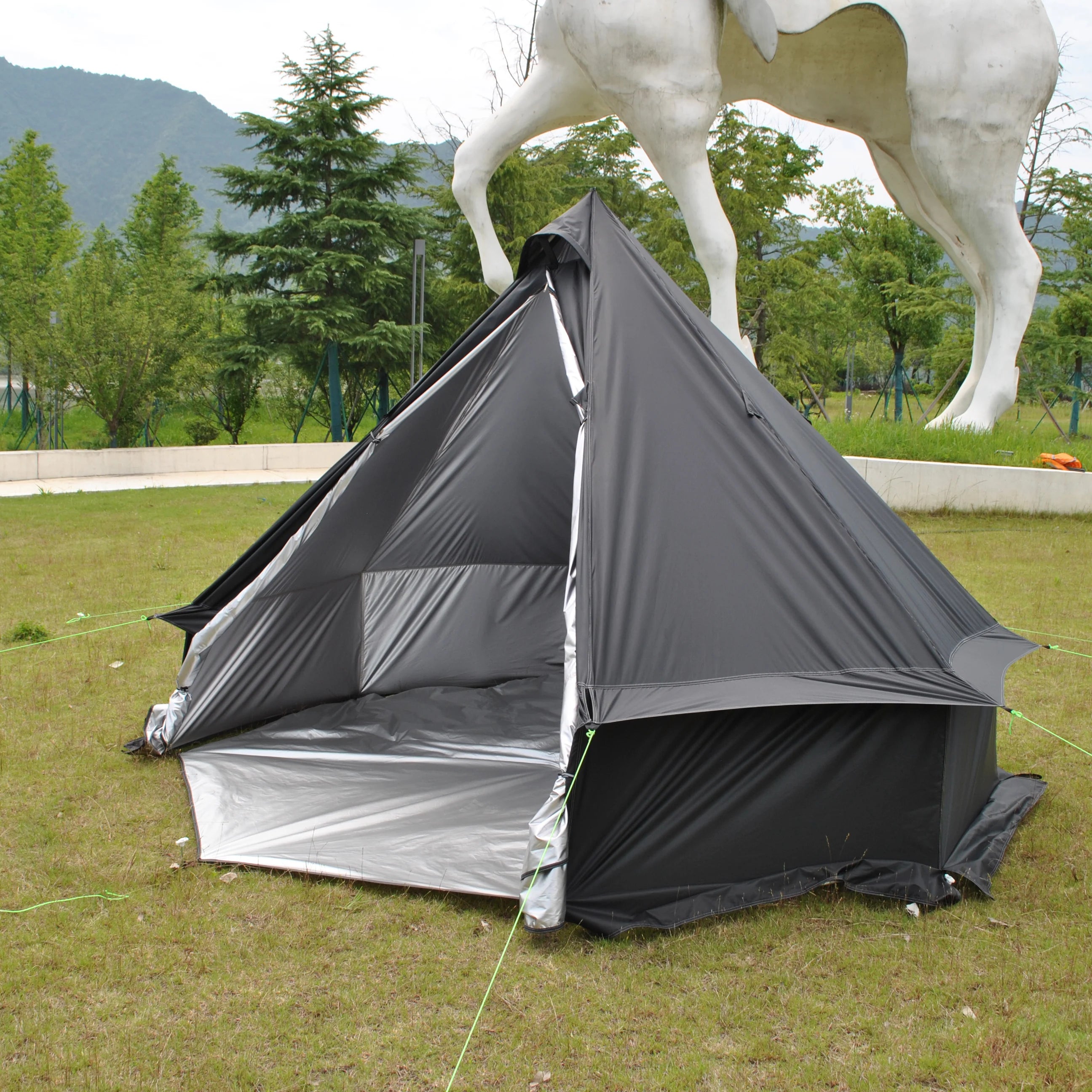Regatta Mongolian Bell Tent - W/StoveJack, Waterproof, 4 Season Luxury Camping and Glamping Yurt Tent Outdoor