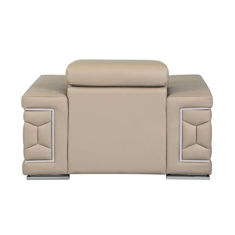 Top Grain Leather Chair - Italian Design, Stylish & Durable Seating for Living Room, Office, or Lounge