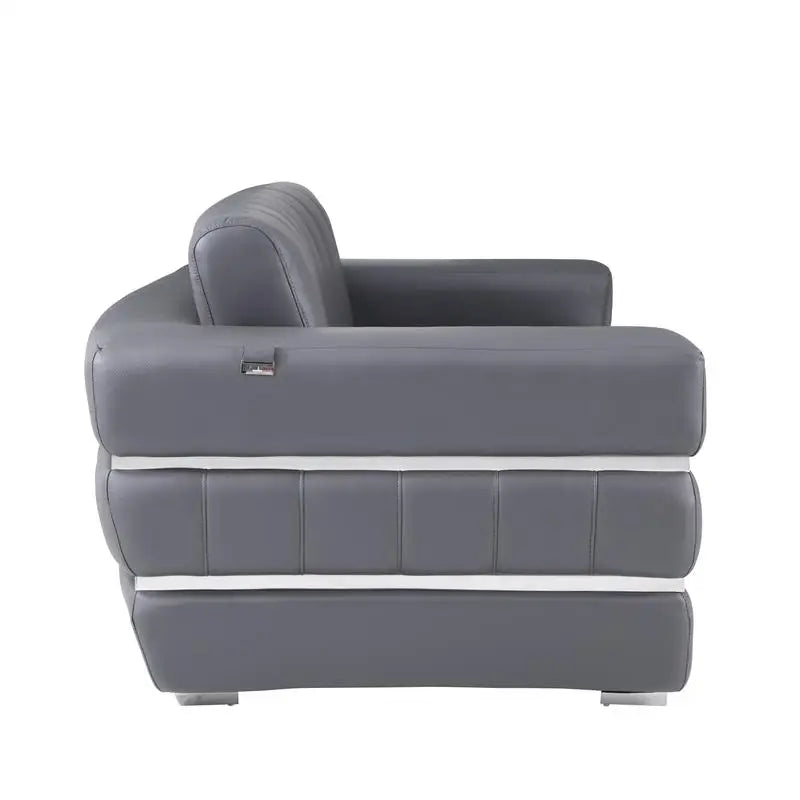 Italian Leather Chair - Top Grain Design, Comfortable Seating, Elegant Home Décor, Perfect for Living Room or Office Use