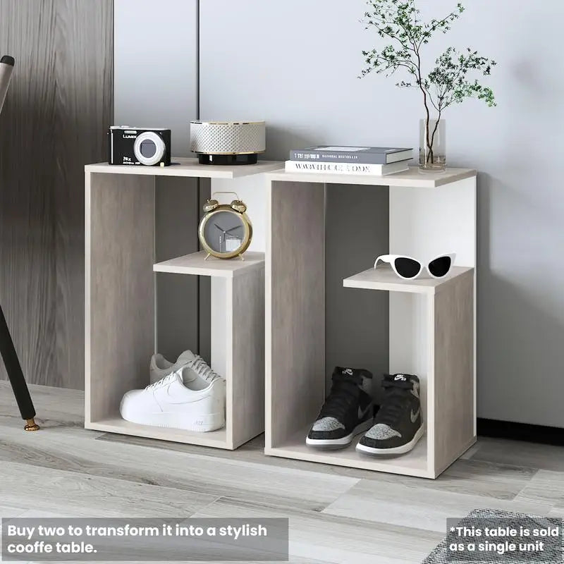 15.7" Multi-Functional 3-Tier Coffee Table