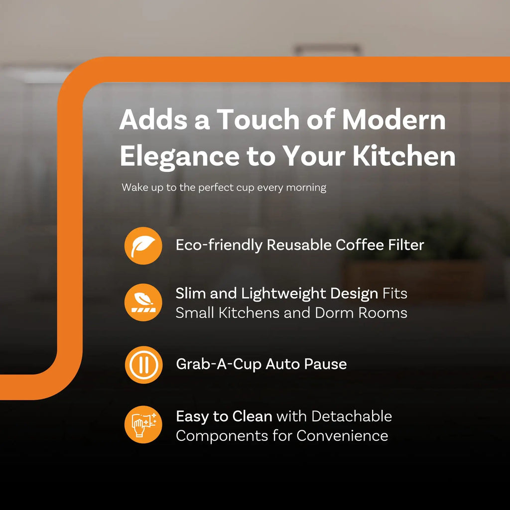 4-in-1 Single Serve Coffee Maker Hot & Iced/Pod & Scooped