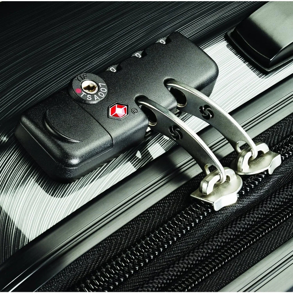 Winfield 2 Hardside Expandable Luggage with Spinner Wheels, Teal, Checked-Large 28-Inch