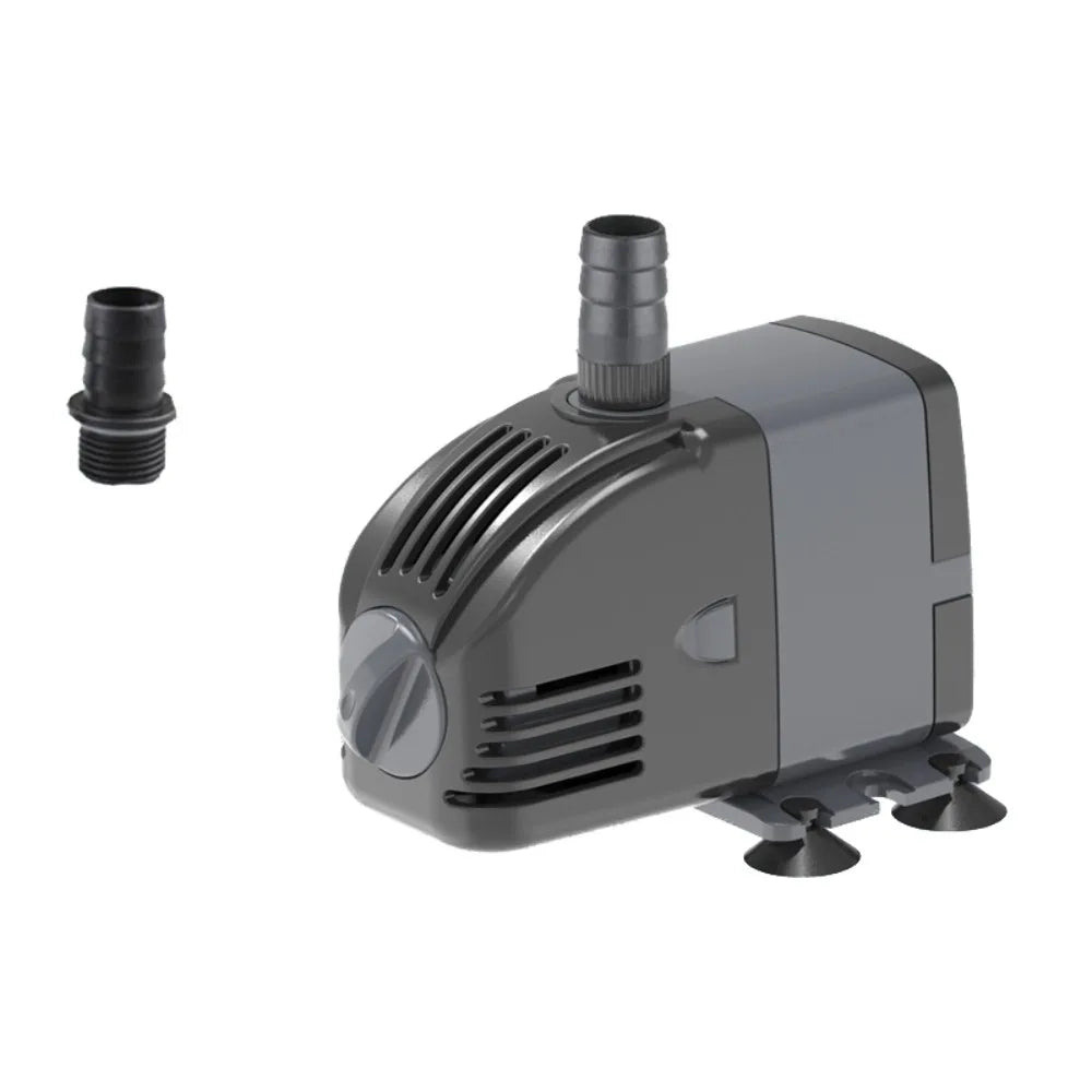 6/14/24w Aquarium Water Pumps Submersible Ultra-Quiet Filter Pump Adjustable Flow with Suction Cups Fish Pond Pump Fish Pond