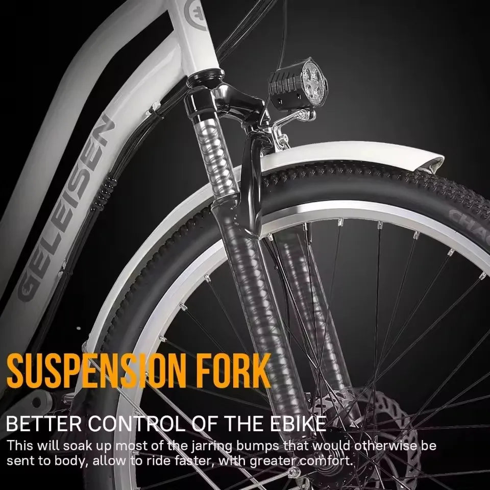 Electric Bike for Adults, 26" Ebikes, Peak 500W Electric Cruiser Bike with 36V 12.5Ah Removable Battery, 35km/h Electric Bicycle