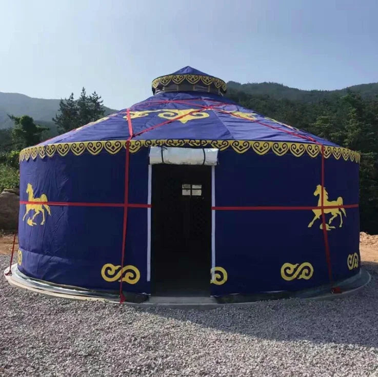 WaterProof  Glamping Luxury Mongolian yurt tent