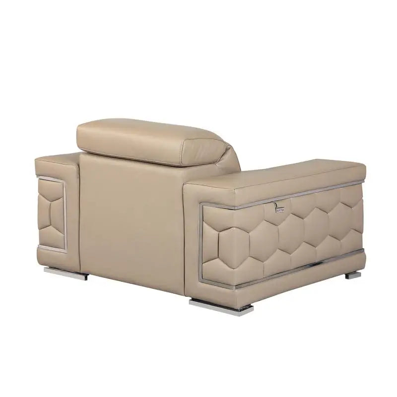 Top Grain Leather Chair - Italian Design, Stylish & Durable Seating for Living Room, Office, or Lounge