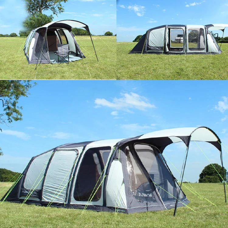 8 Person Big Tent Luxury Inflatable Outdoor Inflatable Camping House Tent