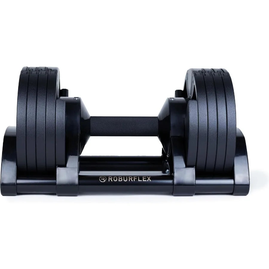 Adjustable Dumbbell Single by for Workout Strength Training Fitness Home Gym