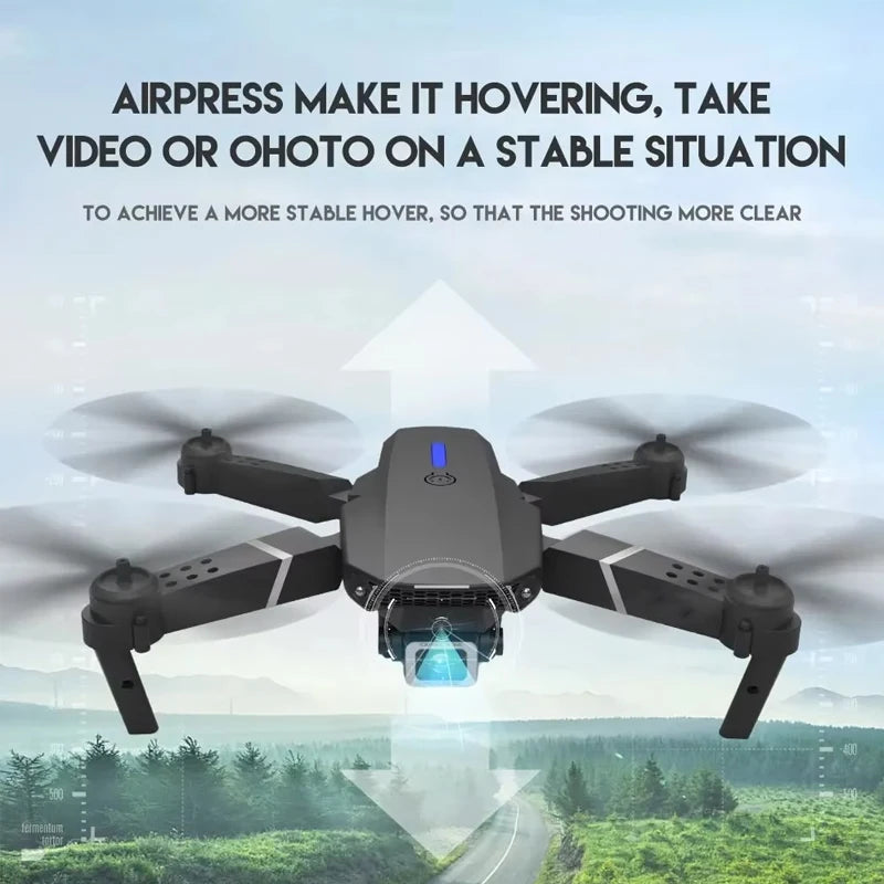E88 Dual Camera Drone - A beginner Friendly Quadcopter, Youngsters's Toy Drone, Perfect Gift for Christmas, Halloween