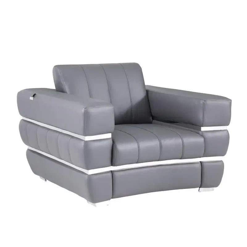 Italian Leather Chair - Top Grain Design, Comfortable Seating, Elegant Home Décor, Perfect for Living Room or Office Use