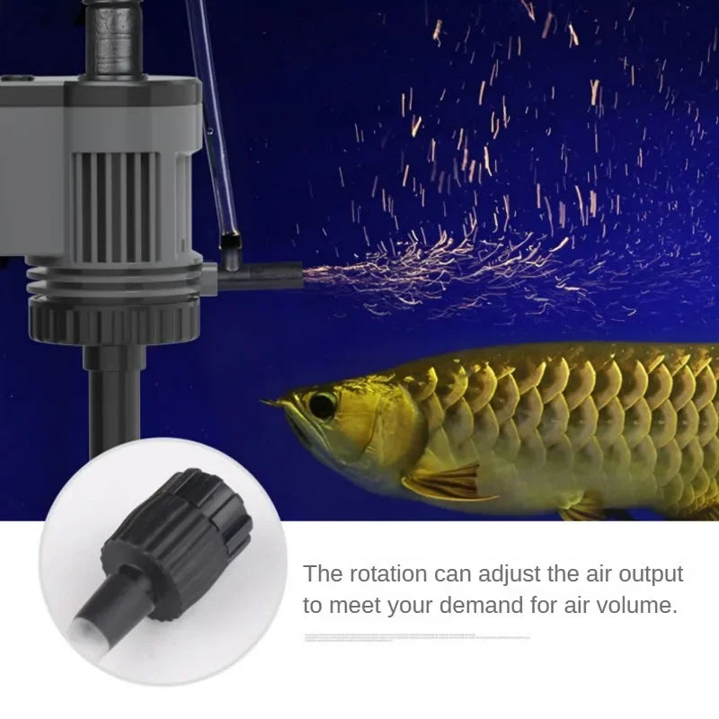SUNSUN Silent EP Series Fish Tank 3-in-1 Filter Aquarium Submersible Water Pump Oxygenation Cycle 14W