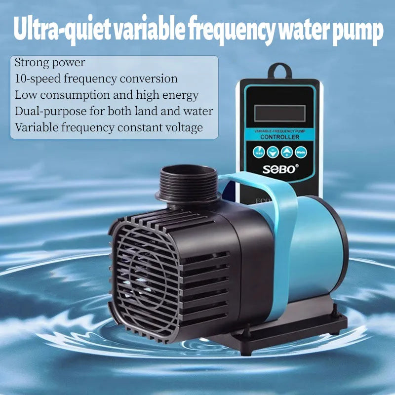 AC220V Ultra-quiet Submersible Pump, Suitable for Fish Tank and Aquarium Filtration, Oxygenation and Circulation Water Pump