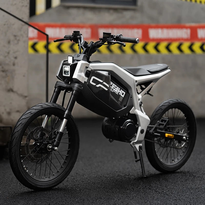 17" urban e-bike e-scooter 50km/h CITY  electric bicycle mid-motor mobility excursions Soft tail electric motorcycle smart ebike