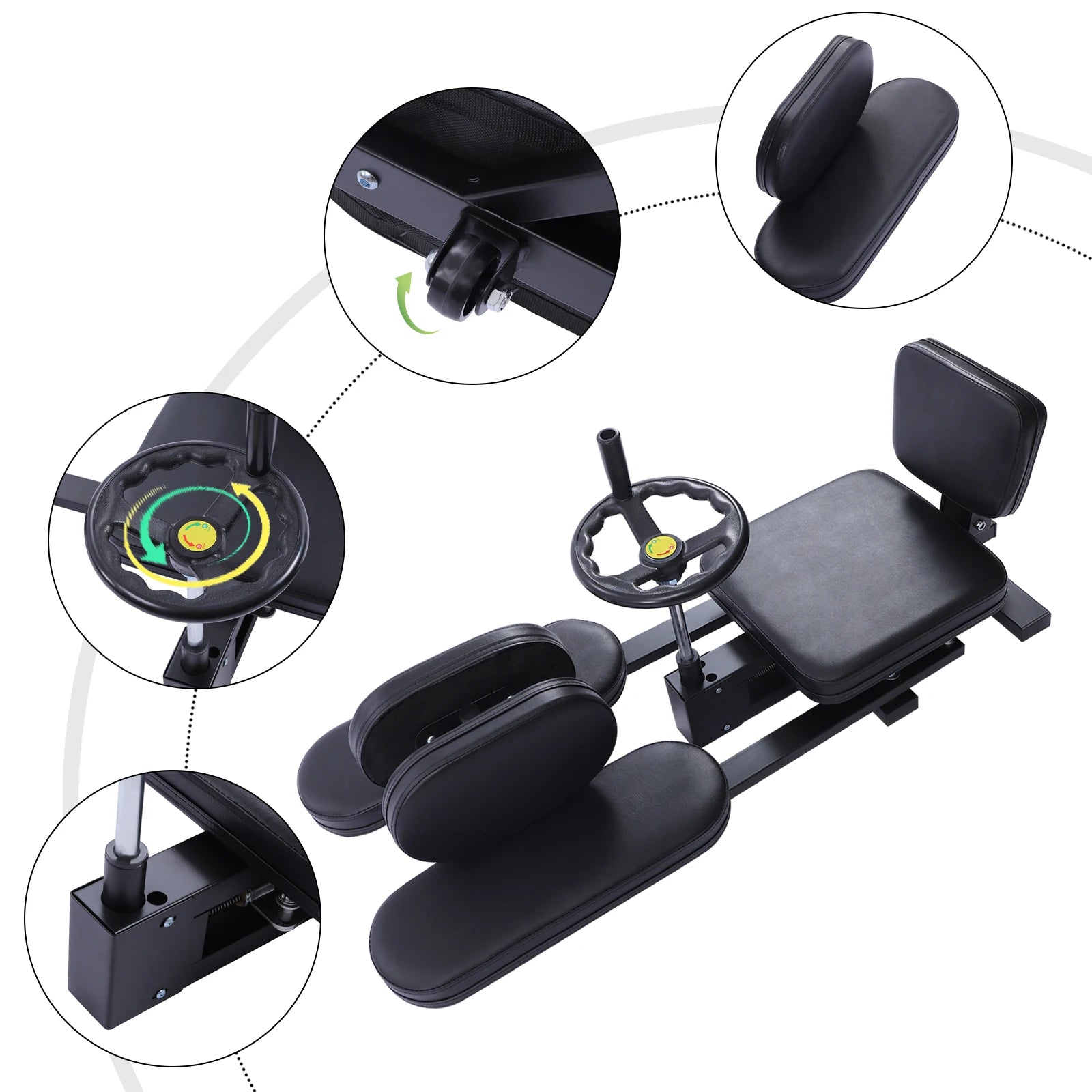 Leg Stretcher,Heavy Leg Stretcher Leg Split Machine,Flexibility Stretching Equipment Fitness Equipment