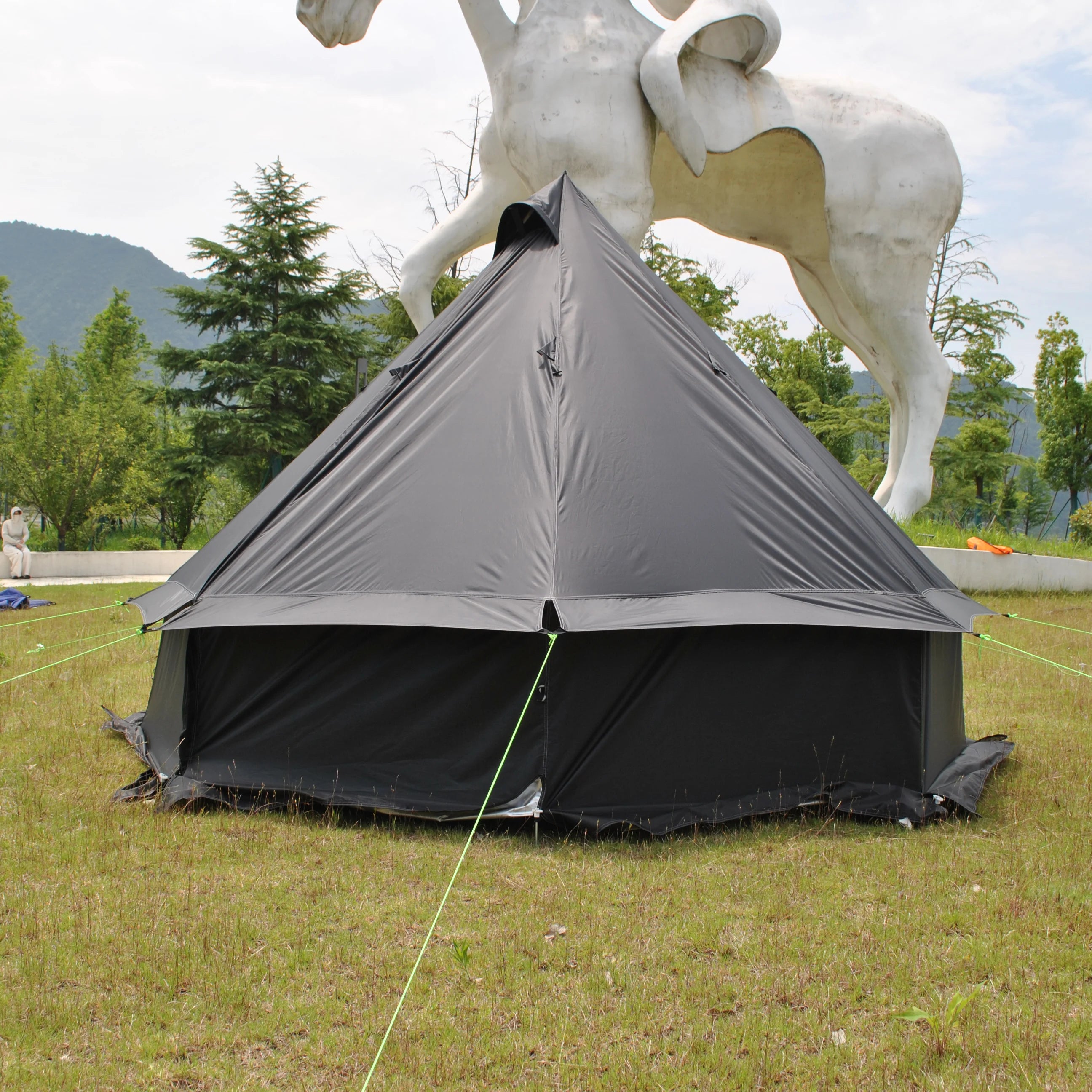 Regatta Mongolian Bell Tent - W/StoveJack, Waterproof, 4 Season Luxury Camping and Glamping Yurt Tent Outdoor