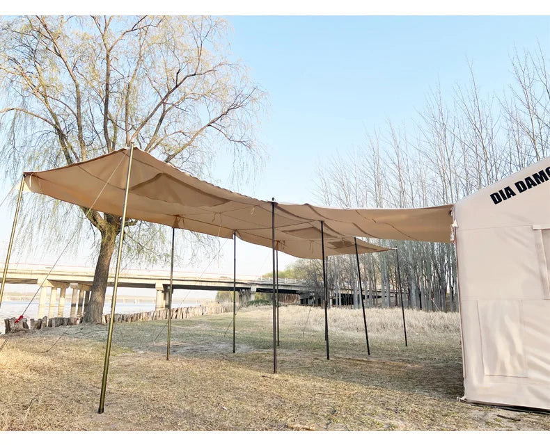 Custom Air Glamping Waterproof Tents Multifunctional Outdoor Camping Inflatable Tent Light Luxury Comfortable Rainproof Tent